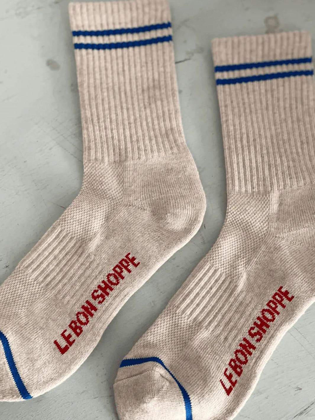 Le Bon Shoppe Boyfriend Socks - Ice | Twentyseven Toronto