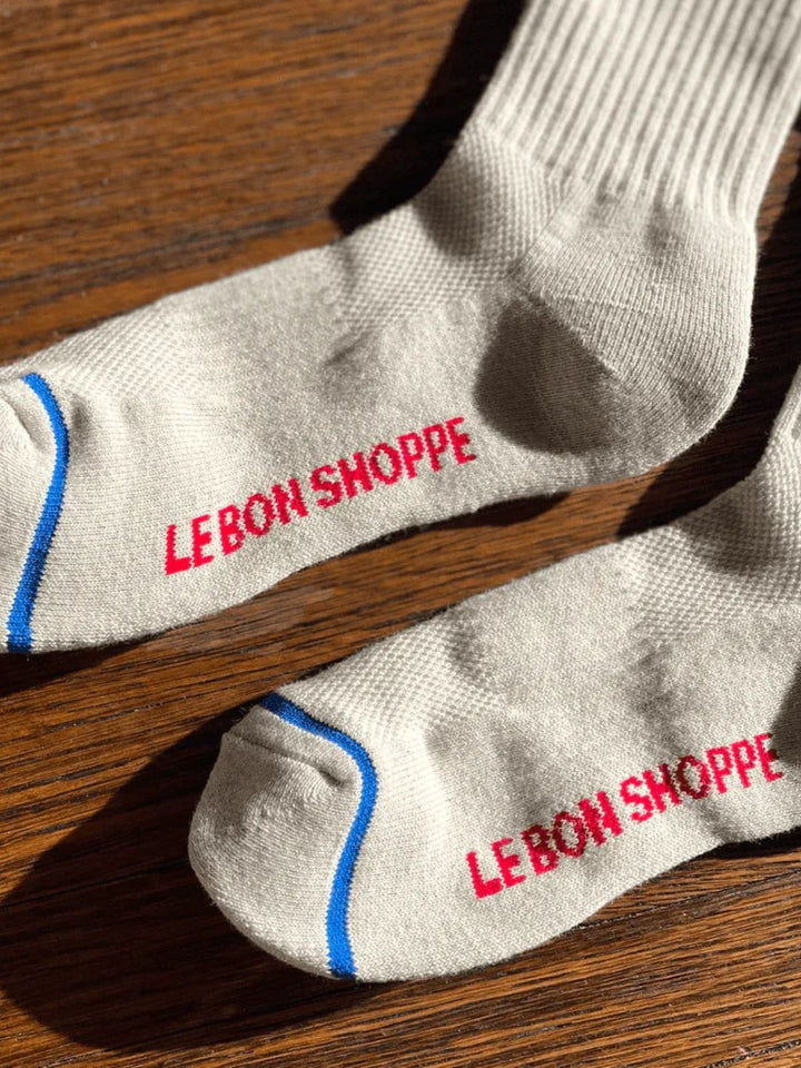 Le Bon Shoppe Boyfriend Socks - Ice | Twentyseven Toronto