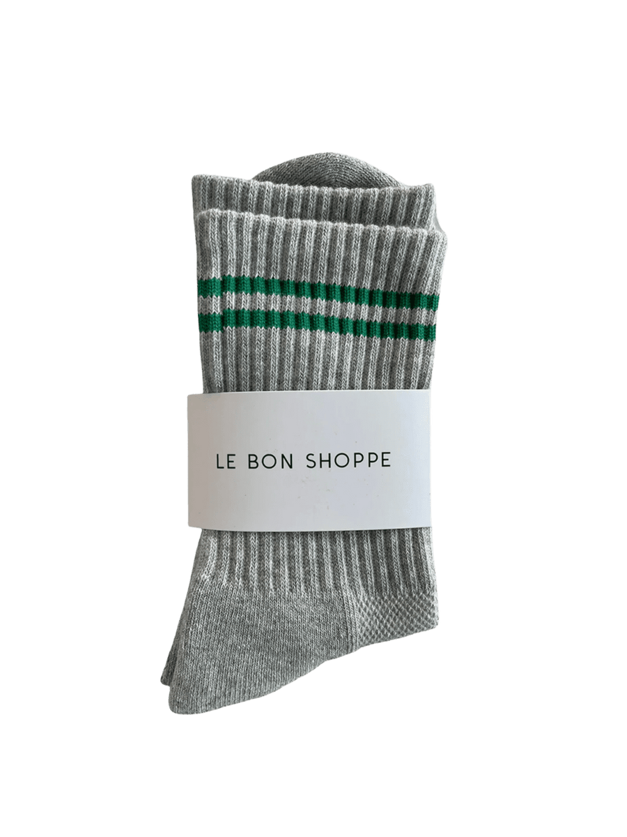 Le Bon Shoppe Boyfriend Socks - LT Grey | Twentyseven Toronto