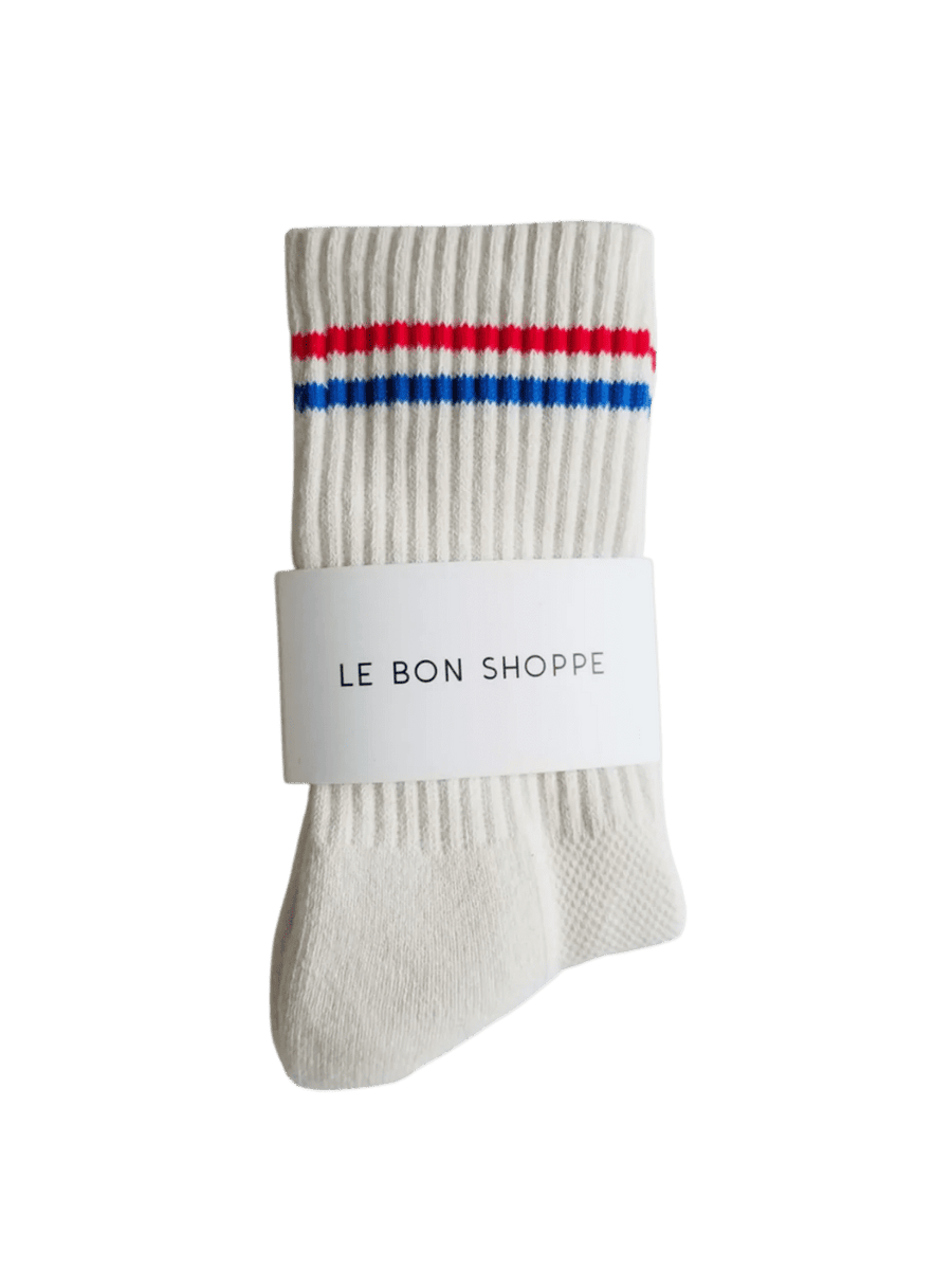 Le Bon Shoppe Boyfriend Socks - Milk | Twentyseven Toronto