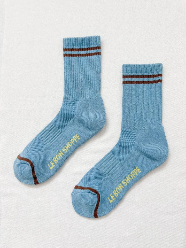 Le Bon Shoppe Boyfriend Socks - Powder Blue | Twentyseven Toronto