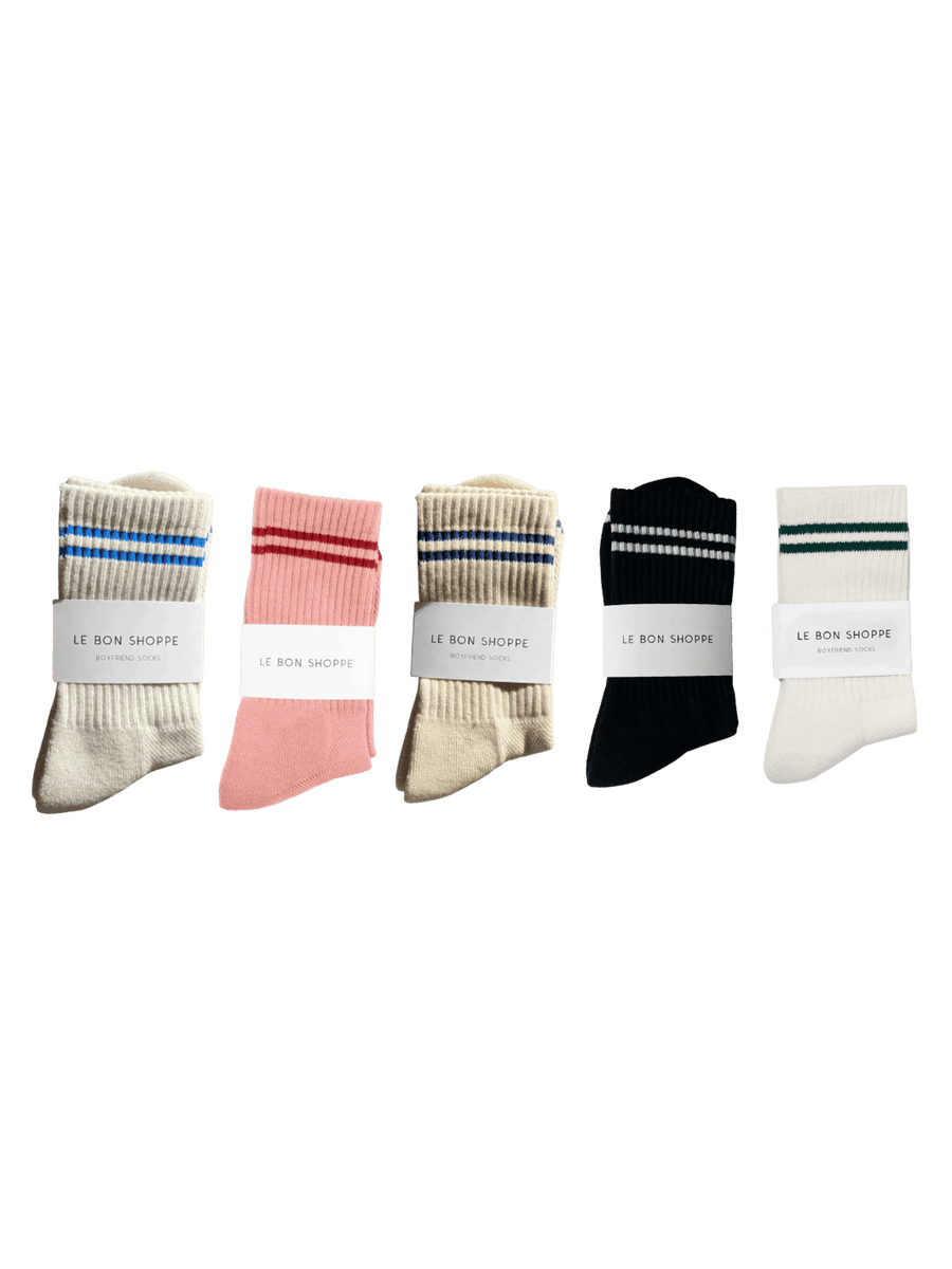 Le Bon Shoppe Boyfriend Sock Best Sellers Set - Set of 5 | Twentyseven Toronto