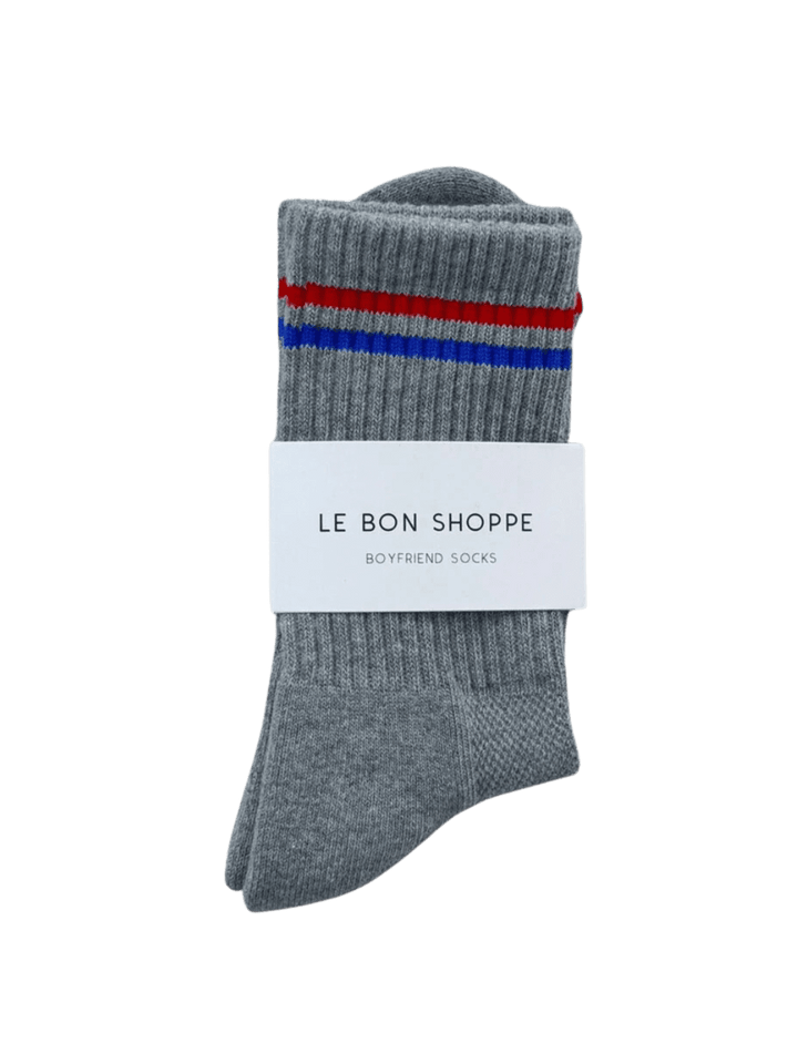 Le Bon Shoppe Boyfriend Socks - True Grey | Twentyseven Toronto