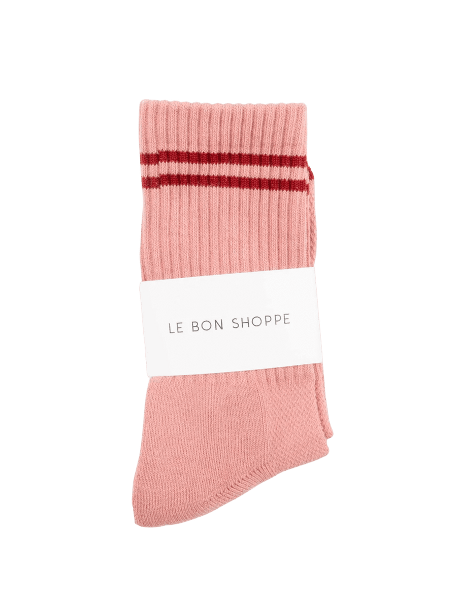 Le Bon Shoppe Boyfriend Socks - Vintage Pink | Twentyseven Toronto