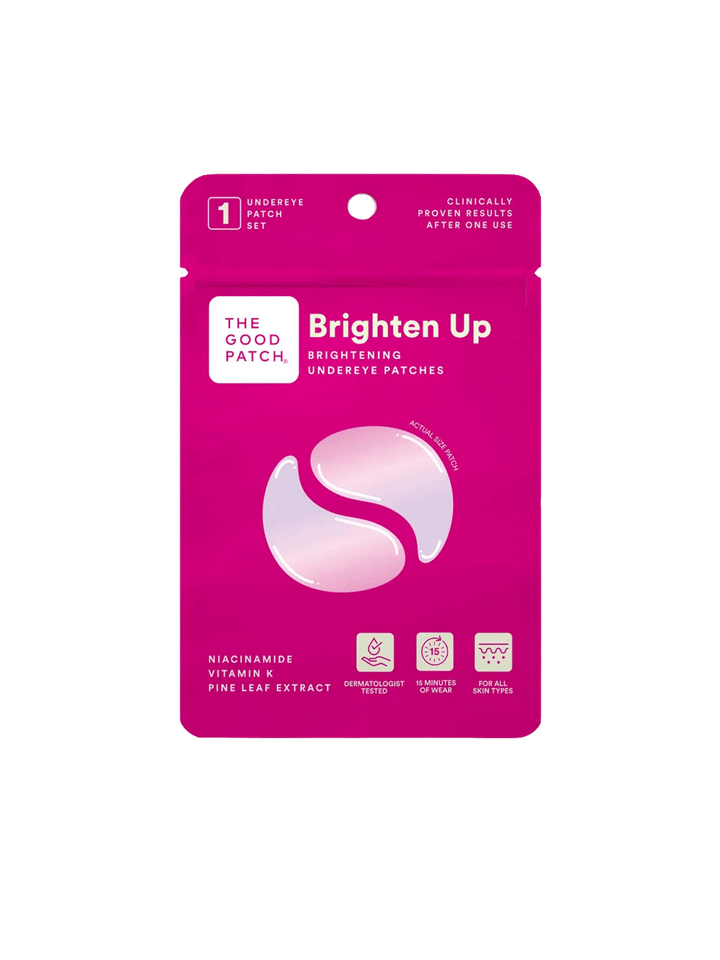 The Good Patch Brighten Up Brightening Undereye Patches single-use packet | Twentyseven Toronto