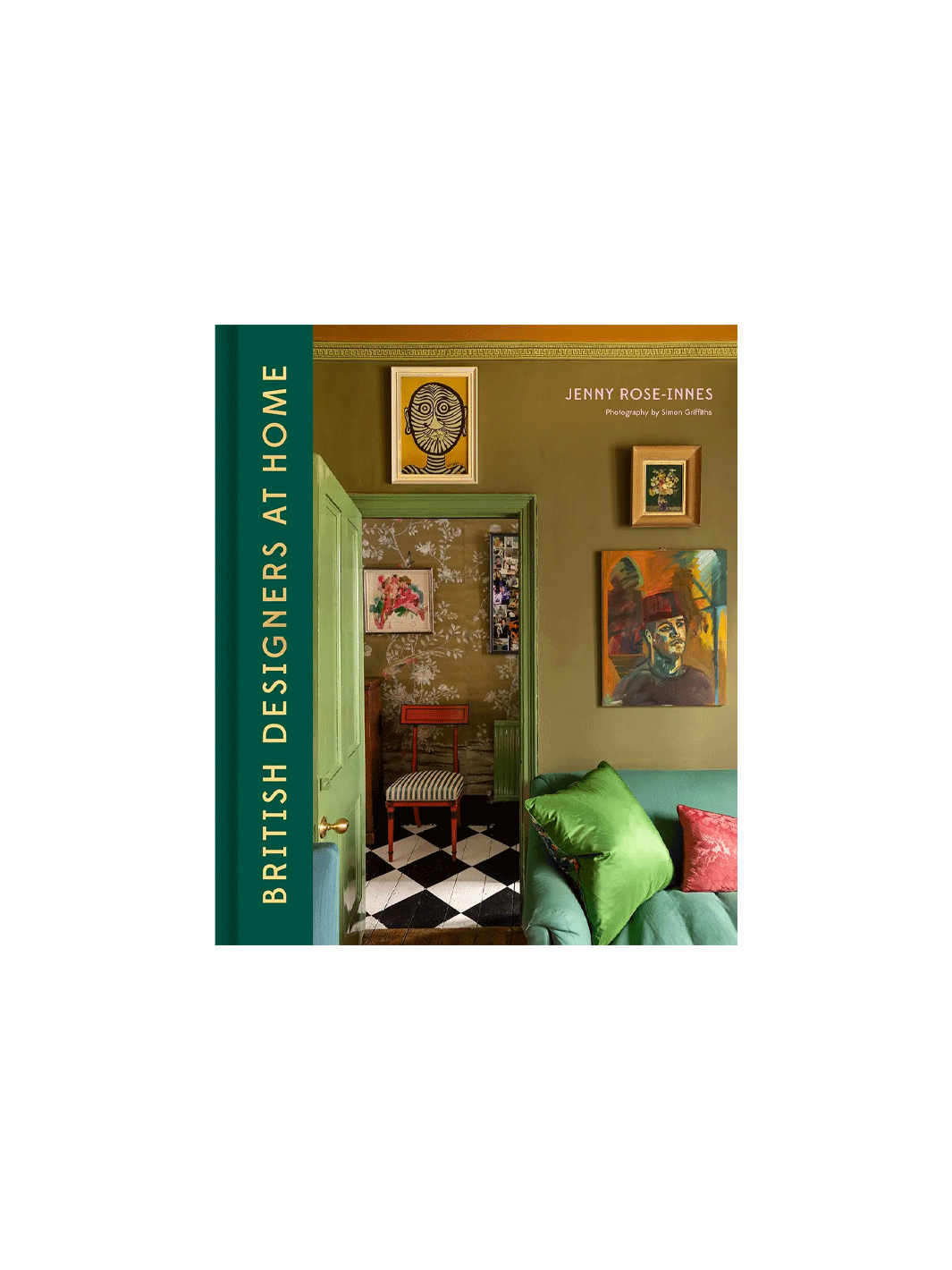 British Designers at Home by Jenny Rose-Innes, featuring a colourful British interior on the book cover | Twentyseven Toronto