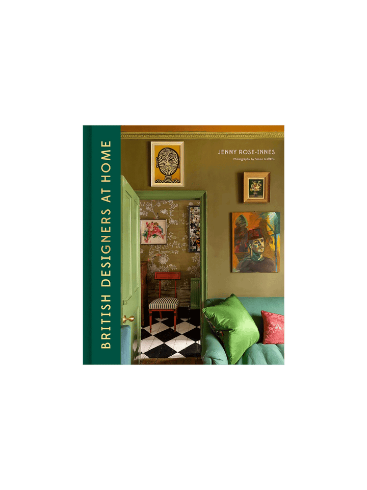 British Designers at Home by Jenny Rose-Innes, featuring a colourful British interior on the book cover | Twentyseven Toronto