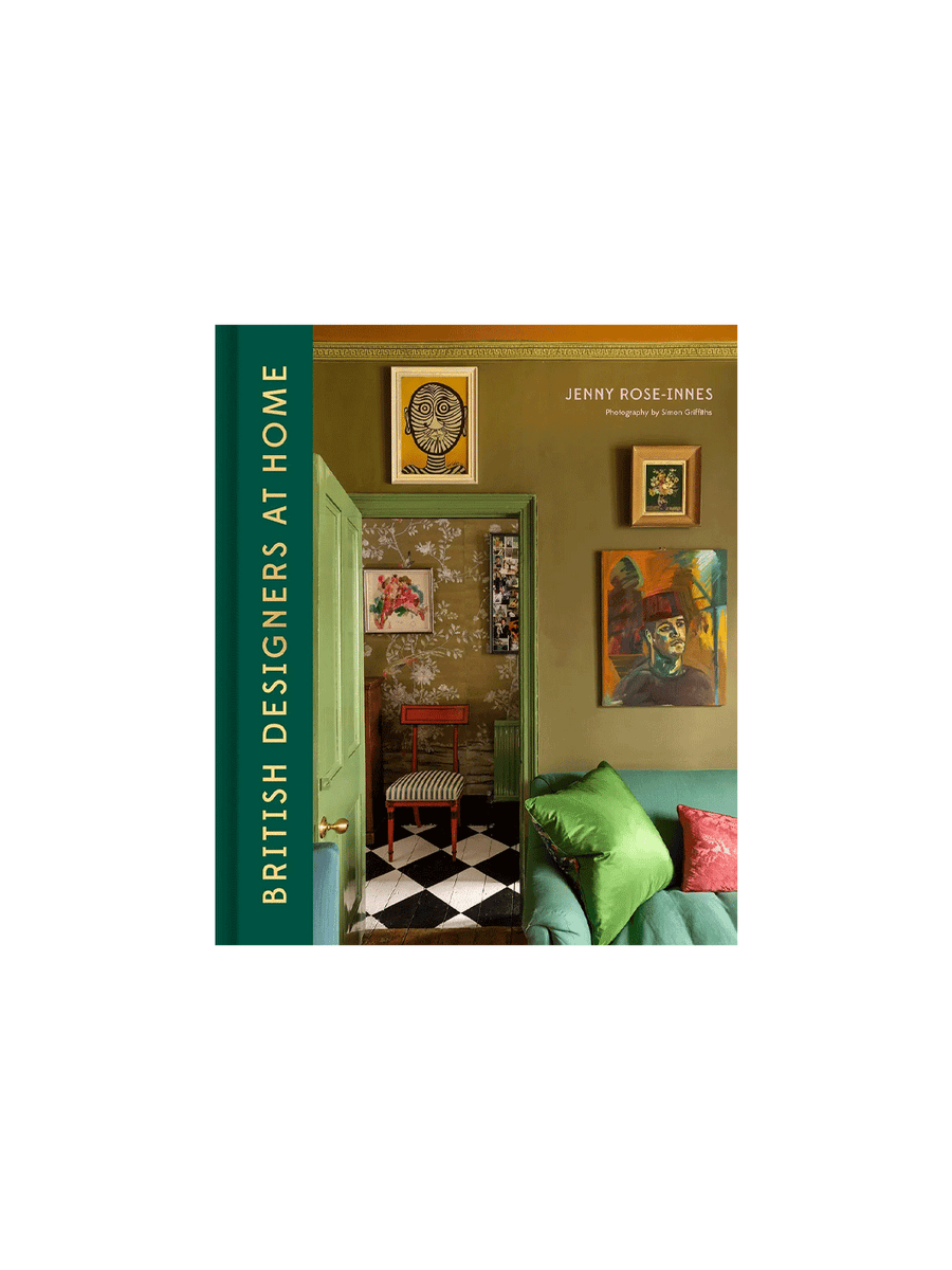 British Designers at Home by Jenny Rose-Innes, featuring a colourful British interior on the book cover | Twentyseven Toronto