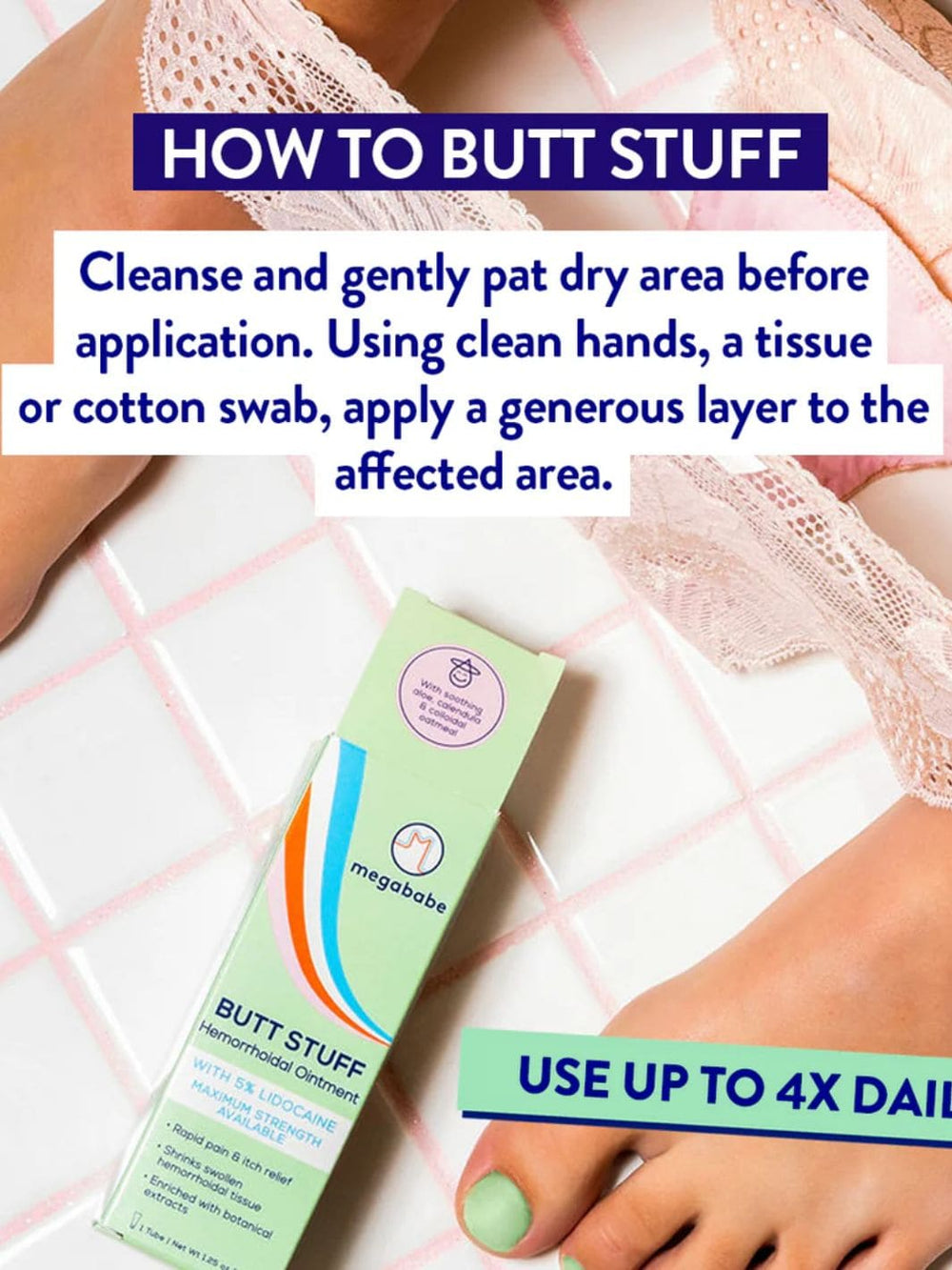 Megababe Butt Stuff Hemorrhoid Cream | Twentyseven Toronto