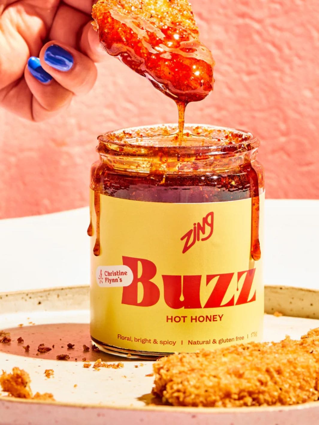 Zing Pantry Shortcuts Christine Flynn's Buzz Hot Honey Condiment