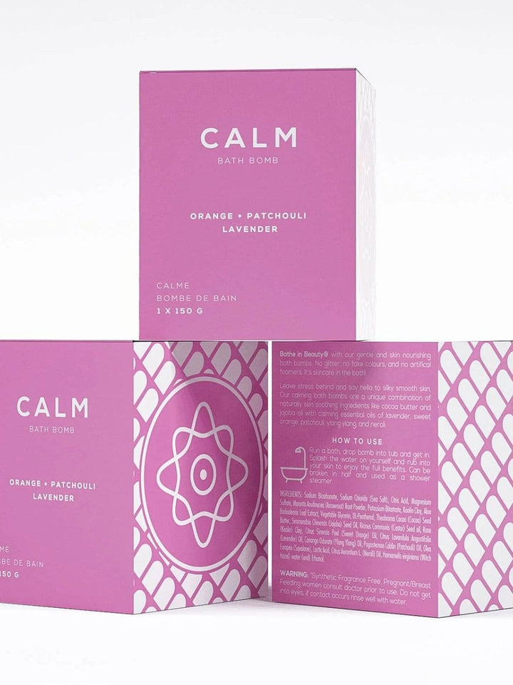 Bare Skin Bar CALM Bath Bomb, 180g | Twentyseven Toronto