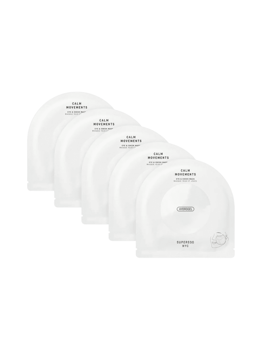 Superegg Calm Movements Eye & Cheek Mask (Pack of 5) | Twentyseven Toronto
