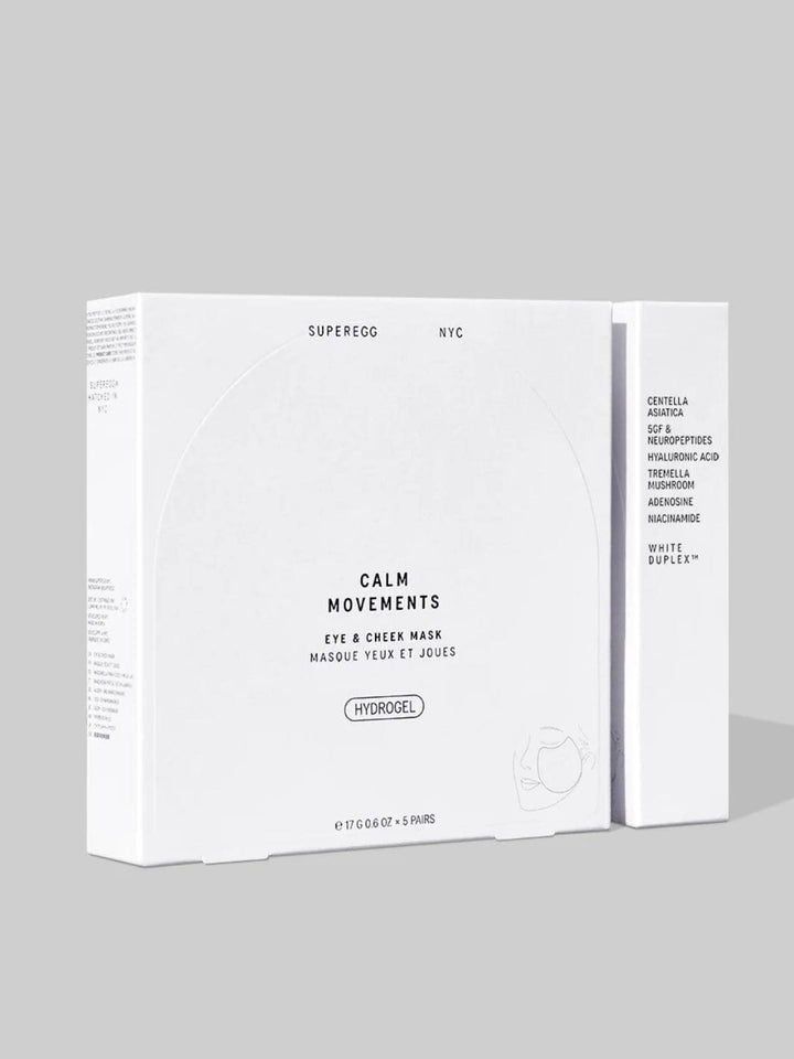 Superegg Calm Movements Eye & Cheek Mask (Pack of 5) | Twentyseven Toronto
