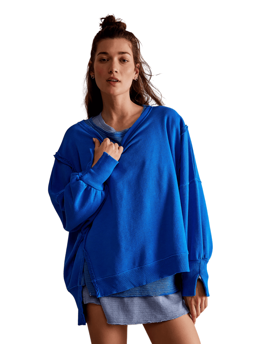 Free People Camden Sweatshirt - Lake Victoria | Twentyseven