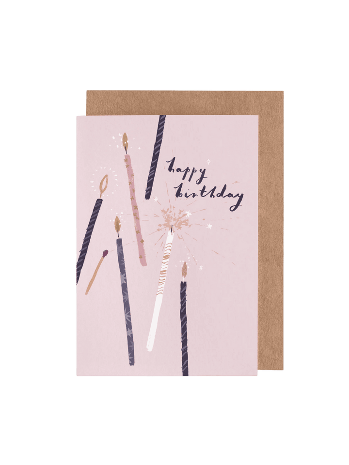 Sister Paper Co. Candles Birthday Card | Female Birthday Cards | Twentyseven Toronto