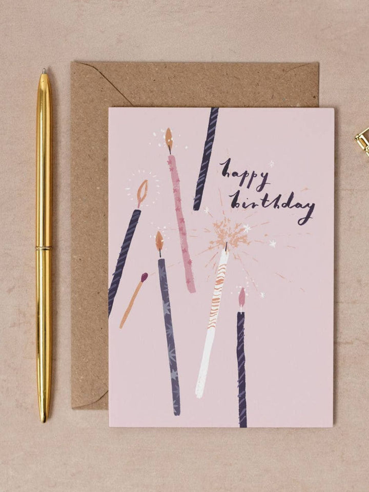 Sister Paper Co. Candles Birthday Card | Female Birthday Cards | Twentyseven Toronto