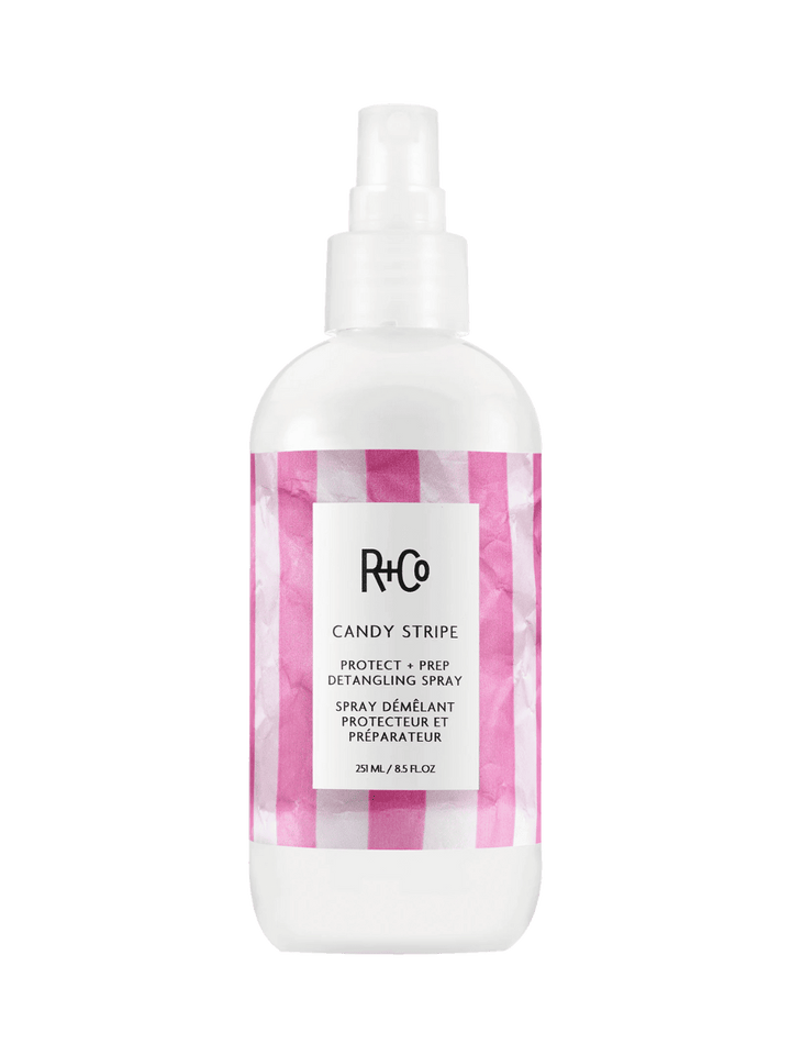 R+Co CANDY STRIPE Protect + Prep Detangling Spray 251ml | Twentyseven Toronto