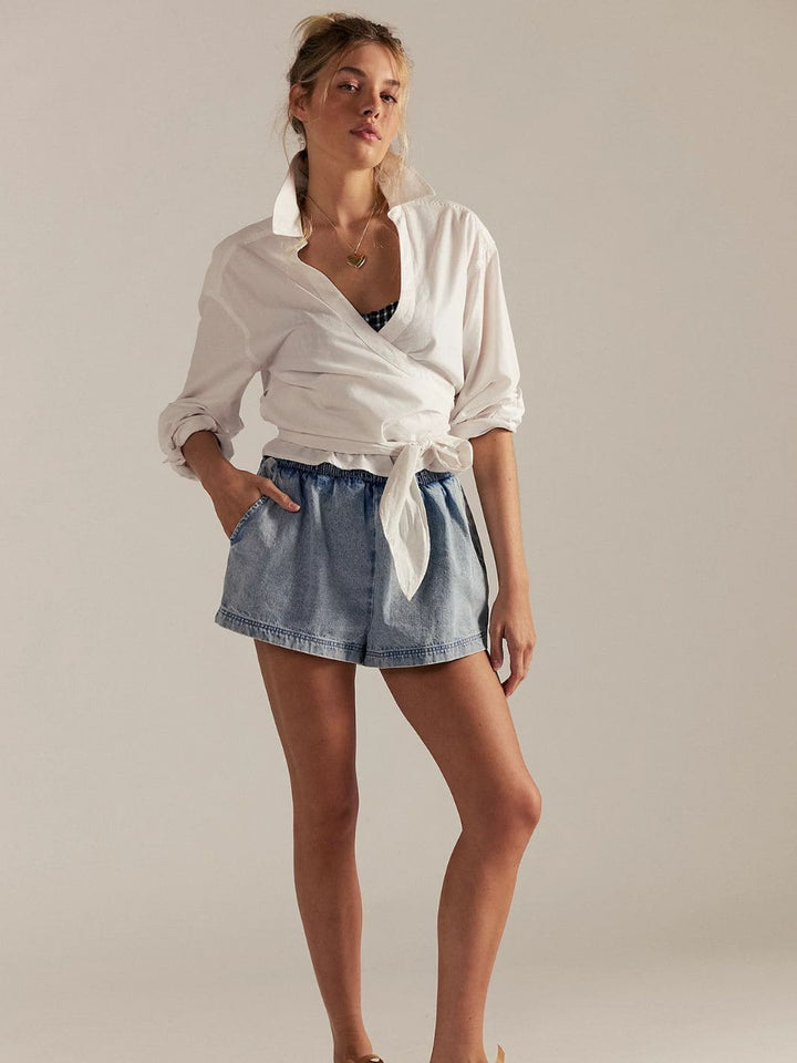 Free People Cassius Denim Set in Bleachout | Twentyseven Toronto