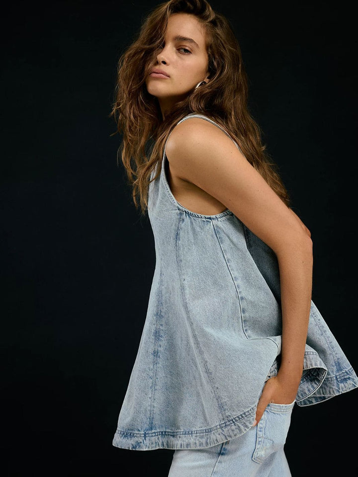 Free People Cassius Denim Set in Bleachout | Twentyseven Toronto