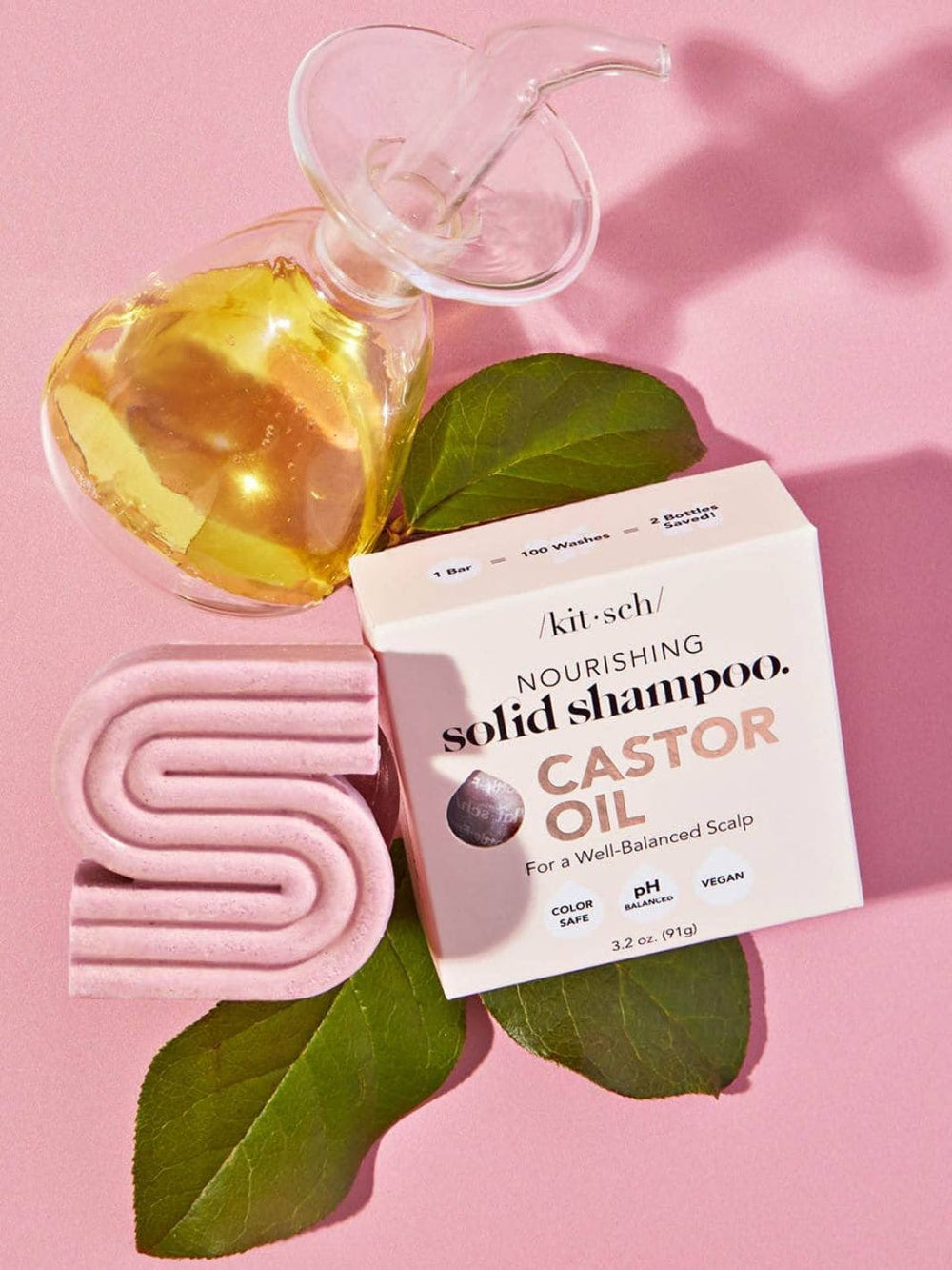 KITSCH Castor Oil Nourishing Shampoo Bar | Twentyseven Toronto