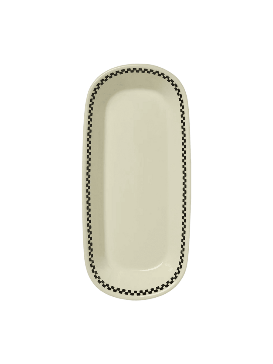 Fishs Eddy Checkerboard - Celery Tray (10") | Twentyseven Toronto