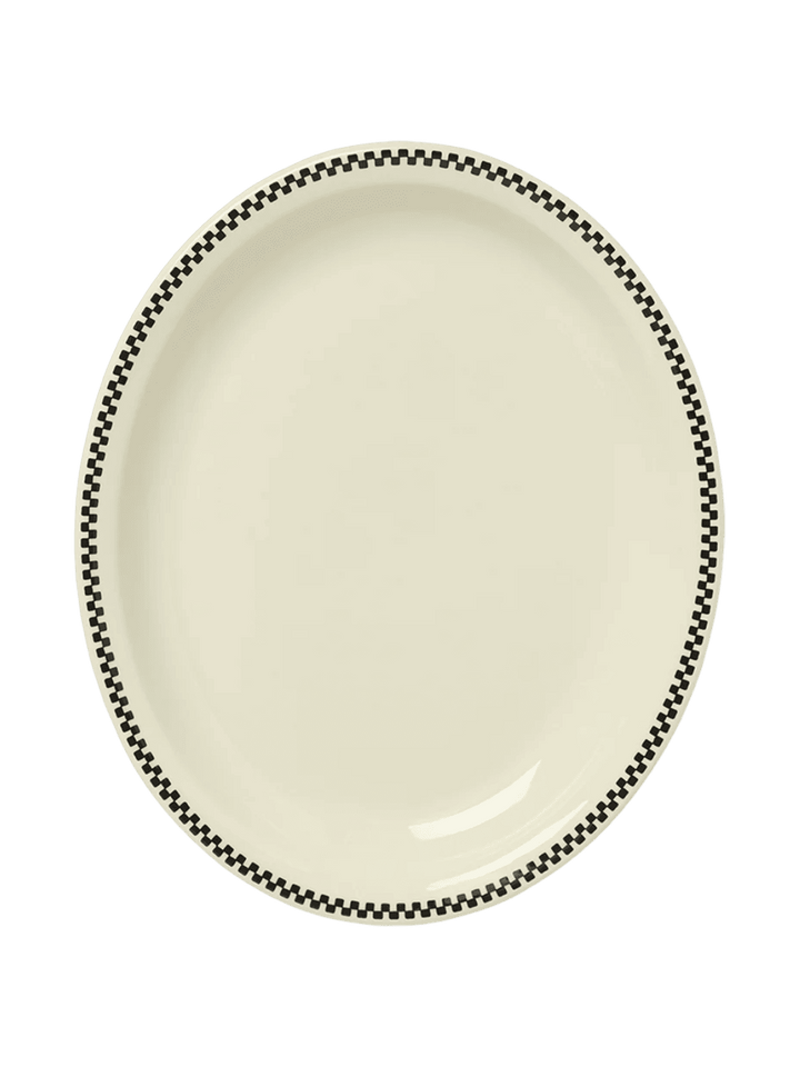 Fishs Eddy Checkerboard - Medium Platter (12 3/8") | Twentyseven Toronto