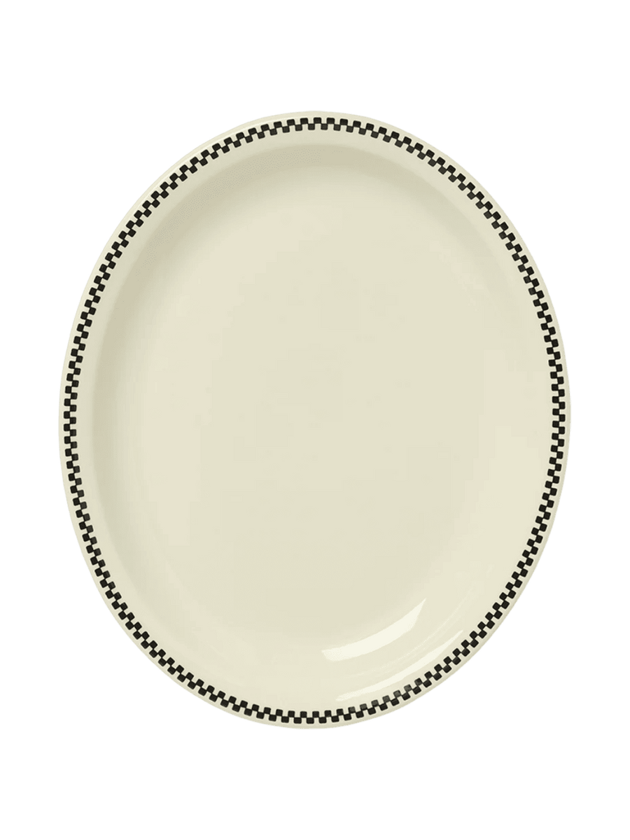 Fishs Eddy Checkerboard - Medium Platter (12 3/8") | Twentyseven Toronto