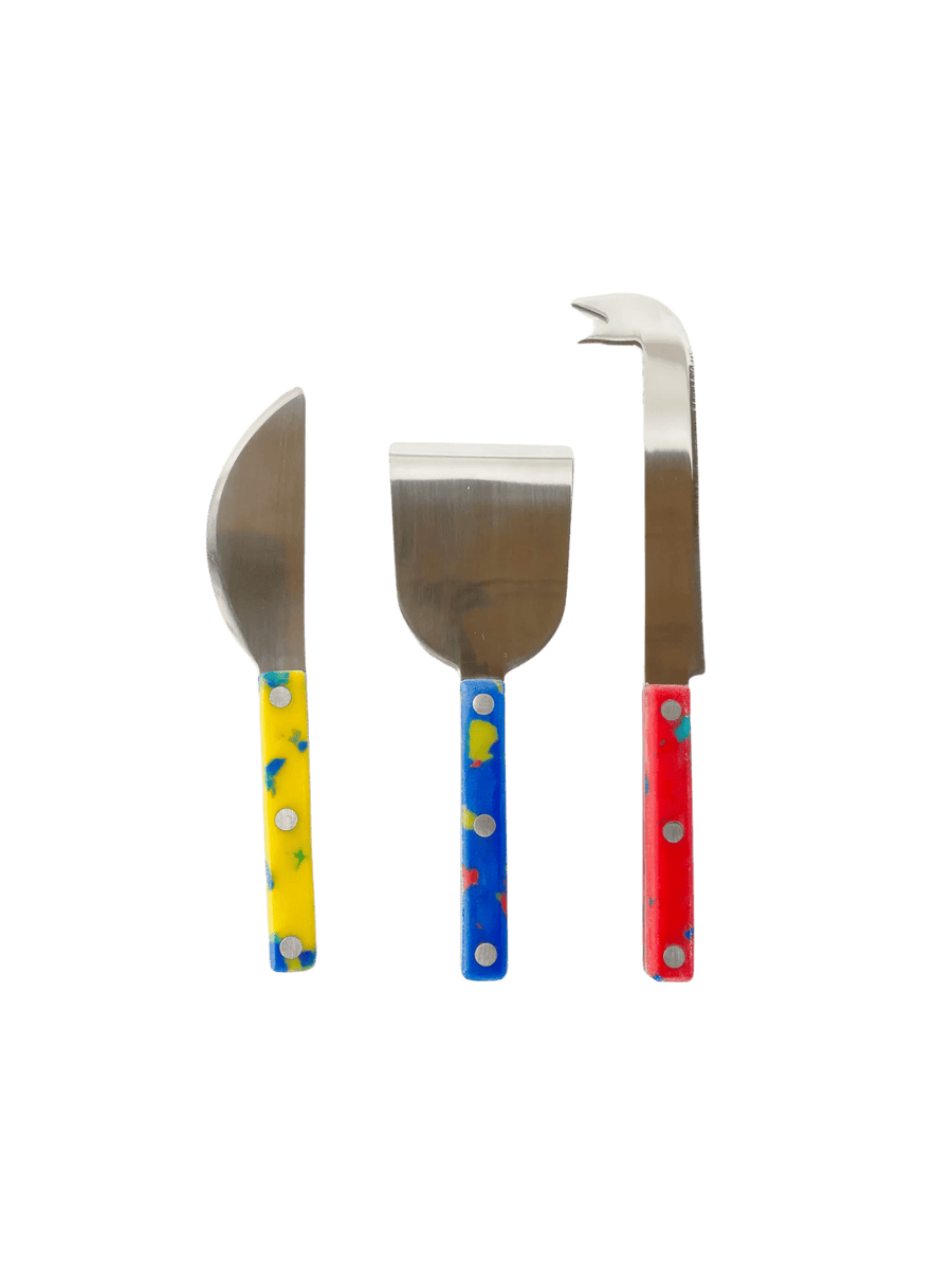 Fredericks & Mae Cheese Knives - Red/Yellow/Blue | Twentyseven Toronto