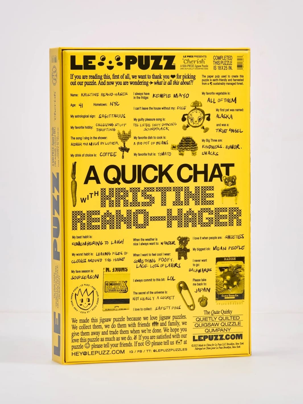 Le Puzz Cherish 500 Piece Puzzle | Twentyseven Toronto