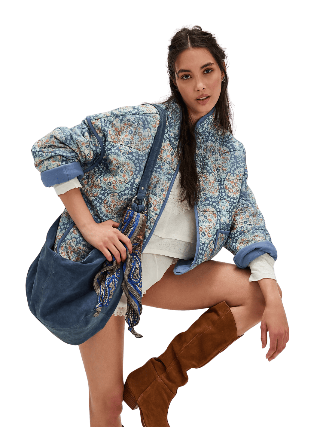 Free People Chloe Jacket in Husky Combo | Twentyseven Toronto