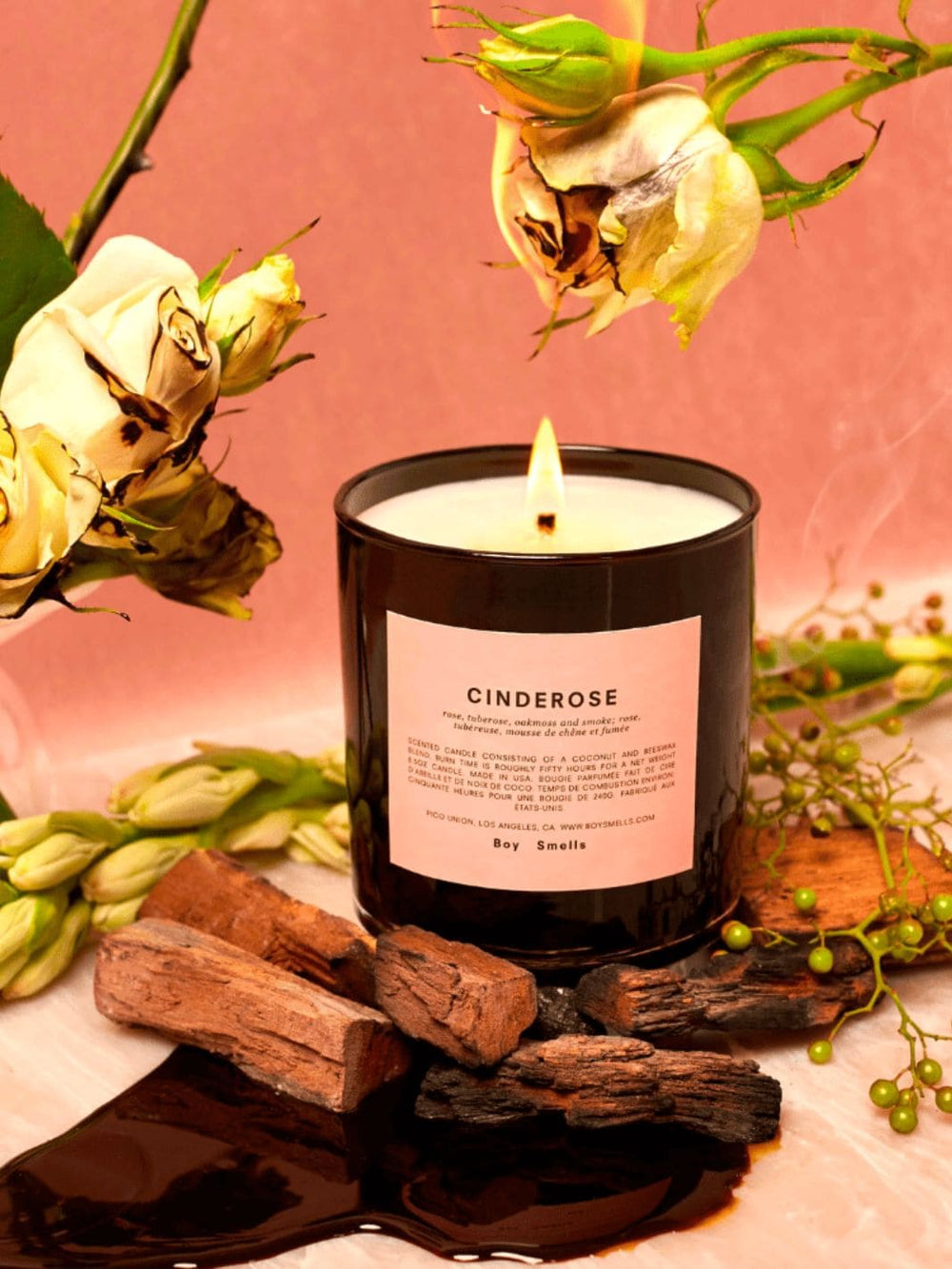 Twentyseven Toronto - Boy Smells Cinderose Candle 8.5oz