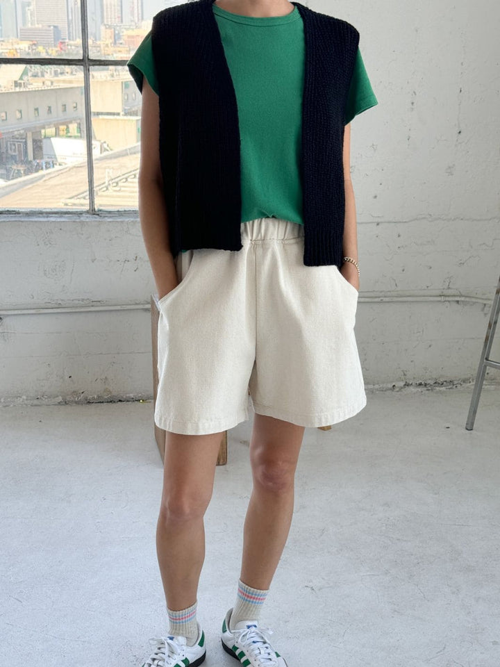 Le Bon Shoppe City Shorts in Naturel | Twentyseven Toronto