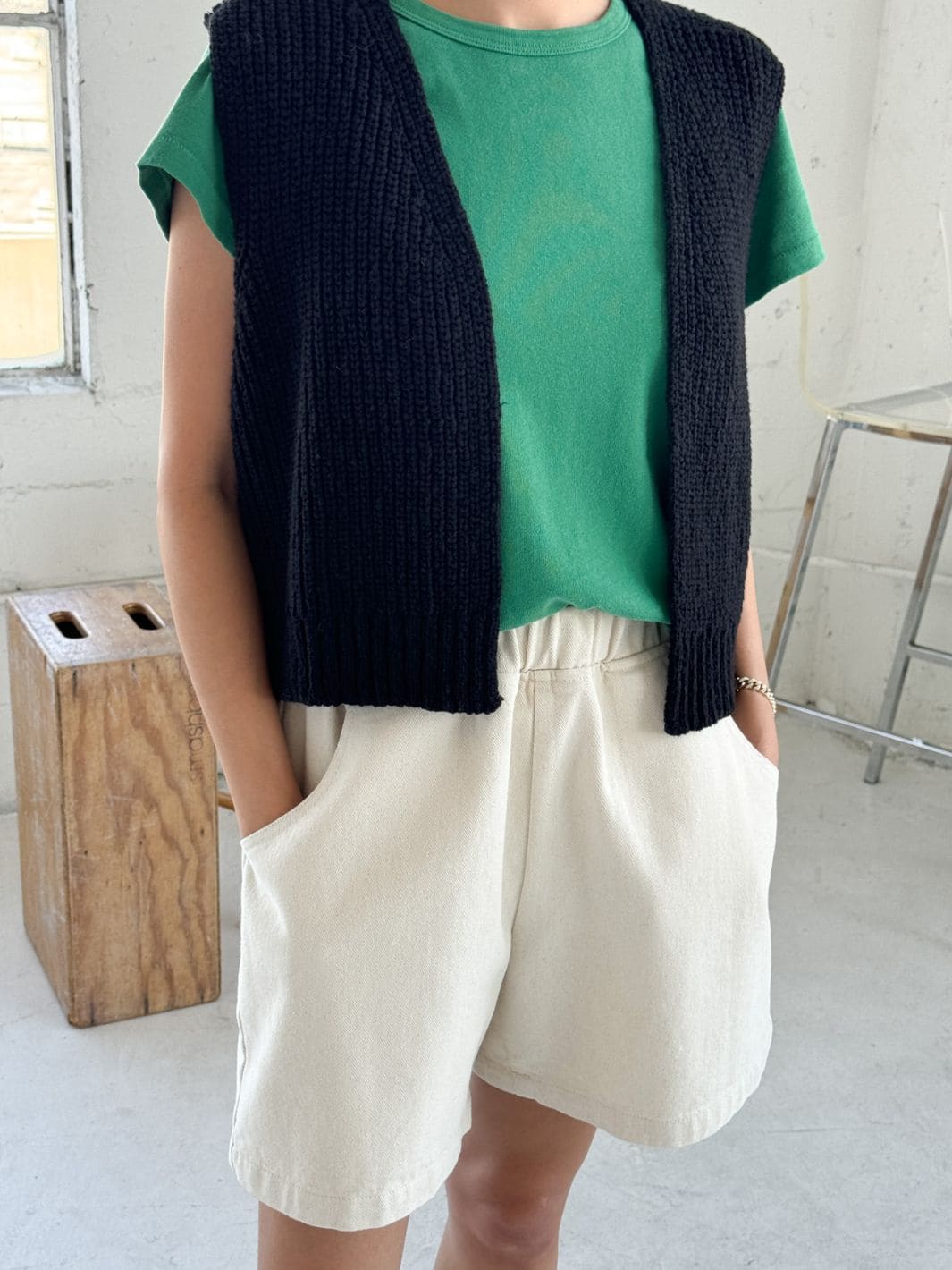 Le Bon Shoppe City Shorts in Naturel | Twentyseven Toronto
