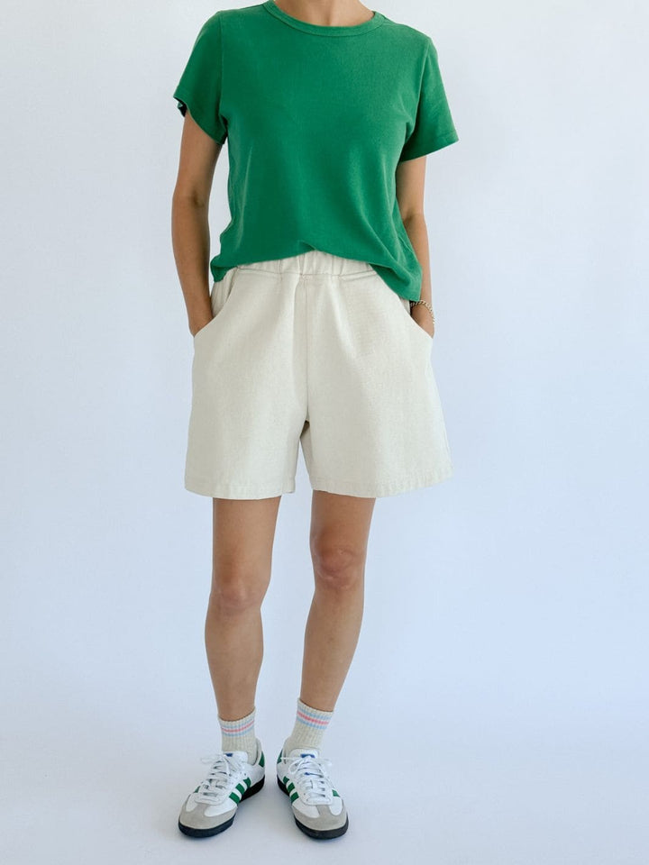 Le Bon Shoppe City Shorts in Naturel | Twentyseven Toronto