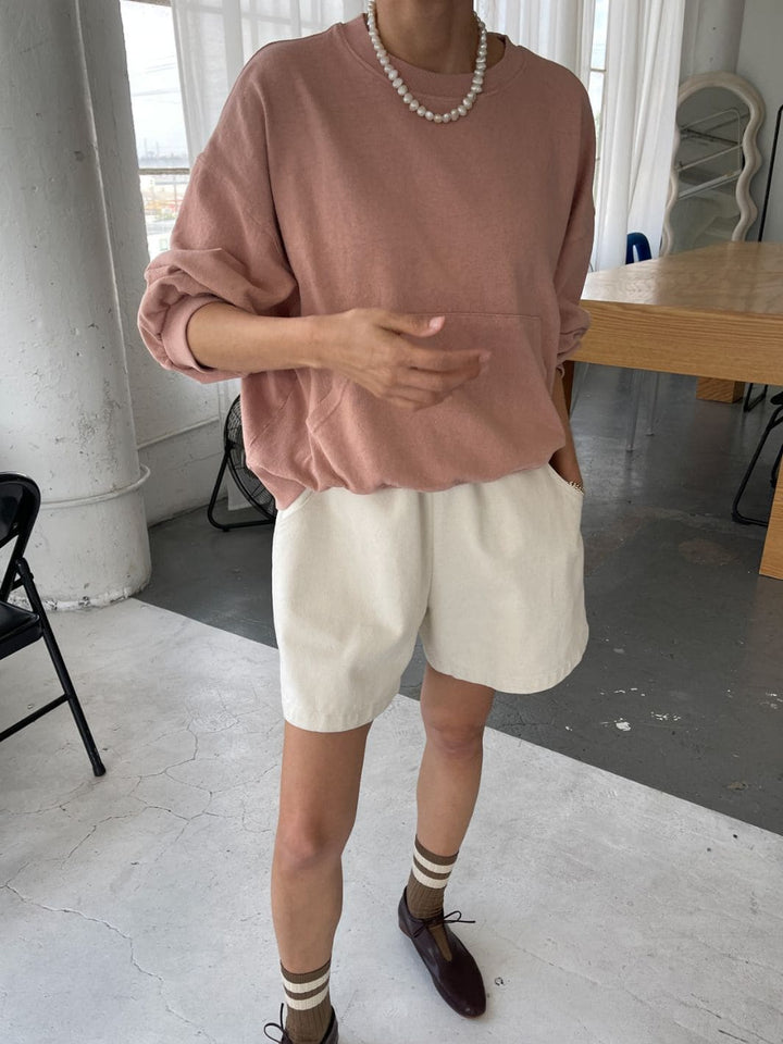 Le Bon Shoppe City Shorts in Naturel | Twentyseven Toronto