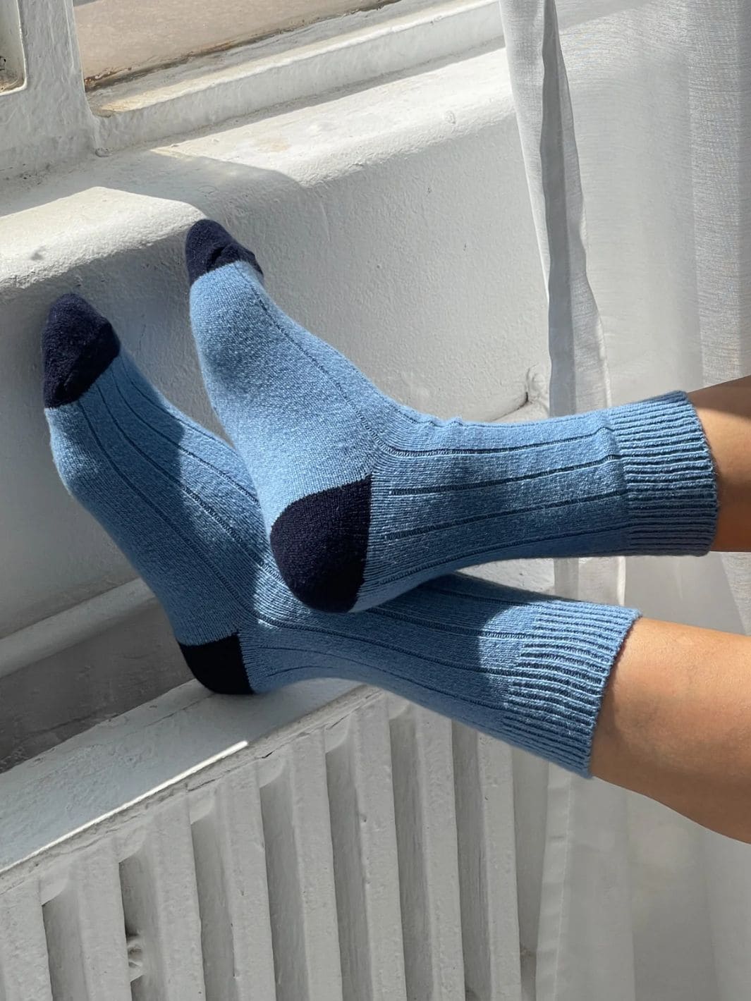 Le Bon Shoppe Classic Cashmere Socks - Bluebell | Twentyseven Toronto