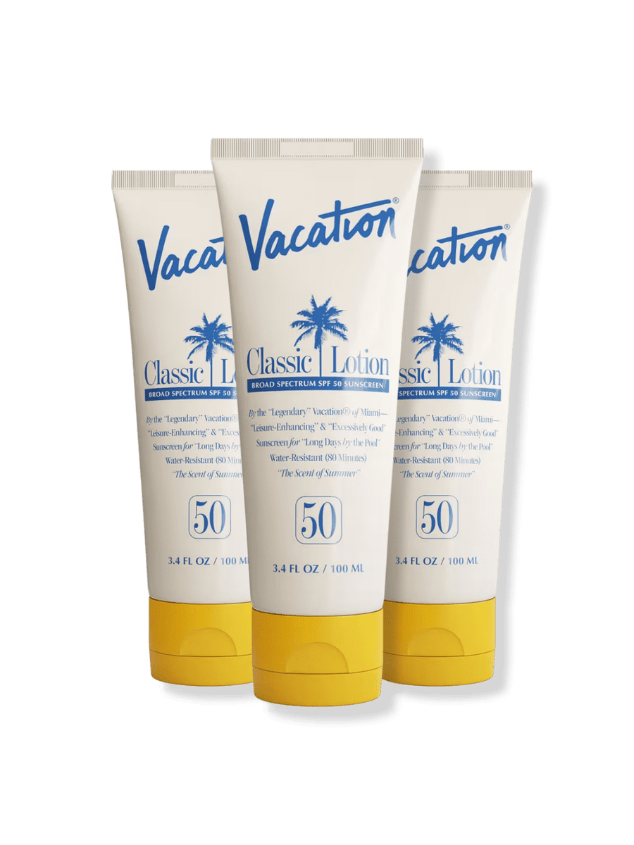 Vacation Classic Lotion SPF 50 Sunscreen (Pack of 3) | Twentyseven Toronto