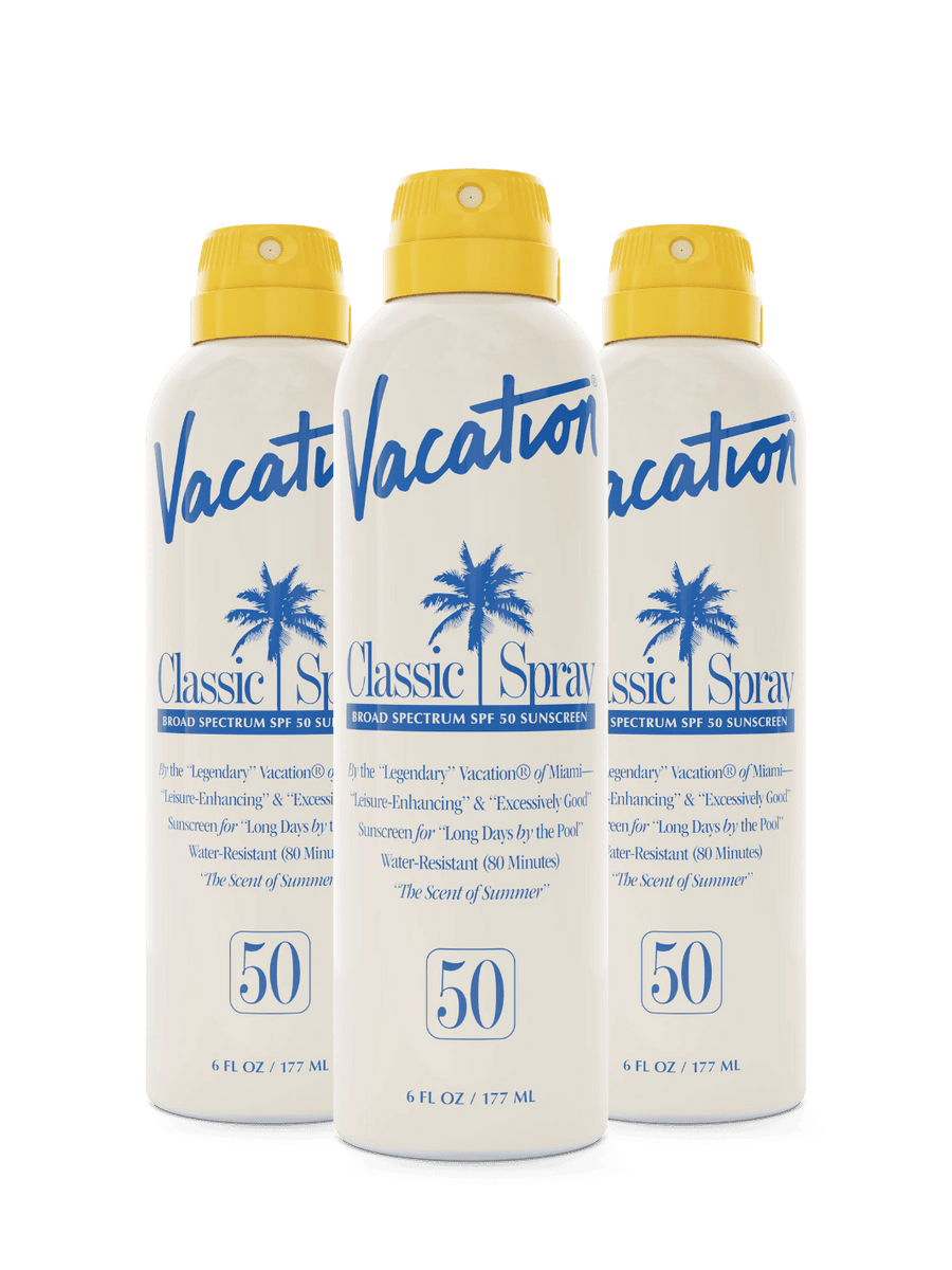 Vacation Inc Classic Spray SPF 50 Sunscreen (Pack of 3) | Twentyseven Toronto