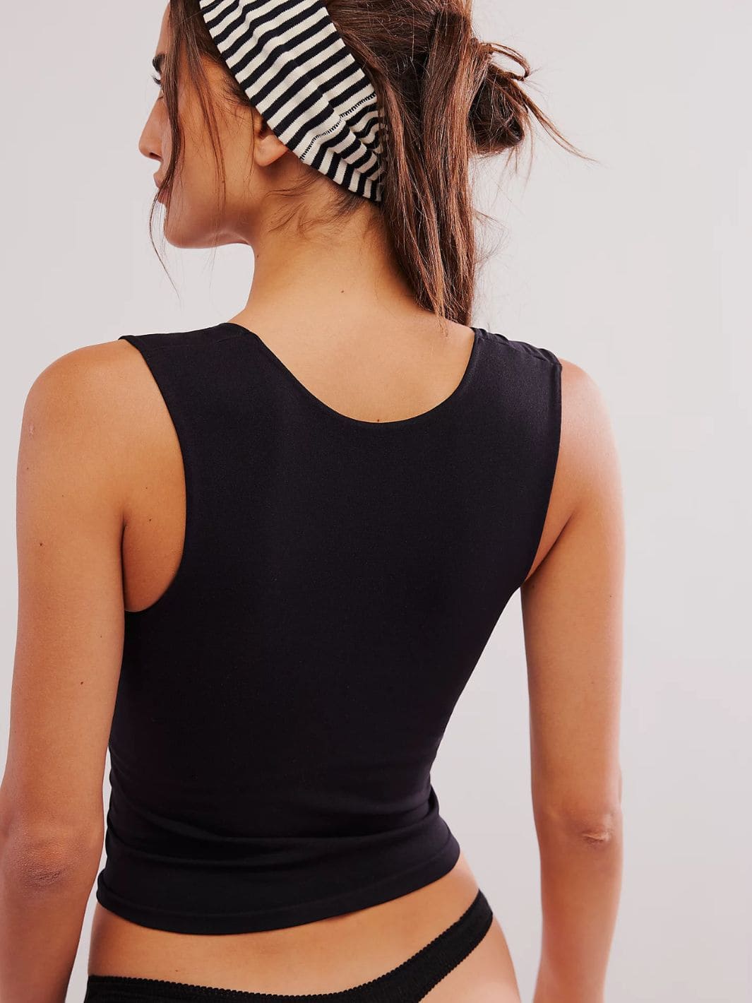 Free People Clean Lines Muscle Cami in Black | Twentyseven Toronto