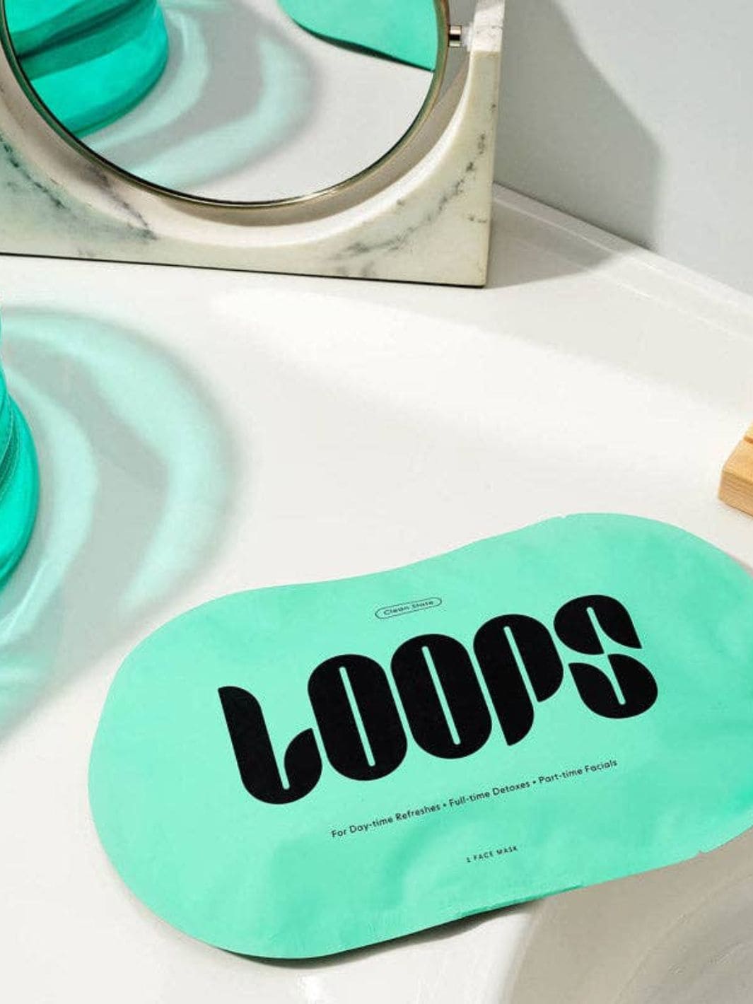 Loop Disinfect LOOPS Beauty Clean Slate Single Mask | Twentyseven Toronto