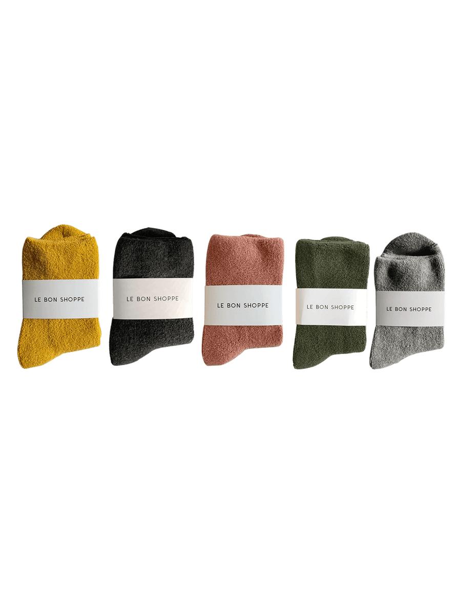 Le Bon Shoppe Cloud Sock Best-Sellers Bundle - Pack of 5 | Twentyseven Toronto