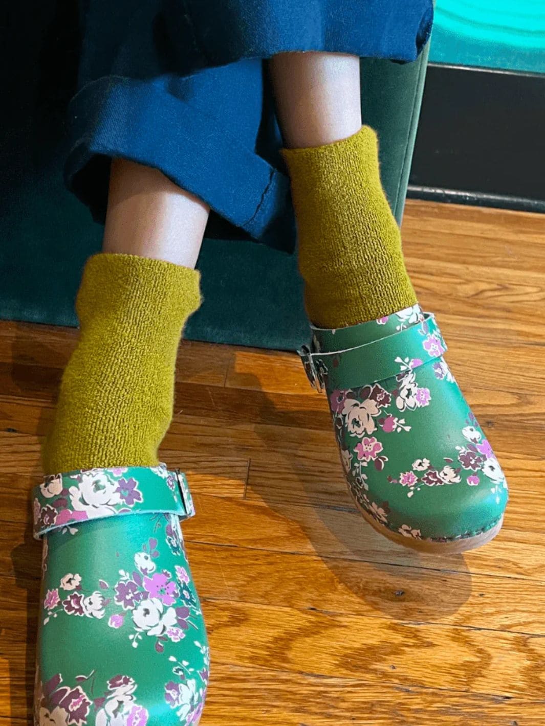 Le Bon Shoppe Cloud Socks - Green Olive | Twentyseven Toronto