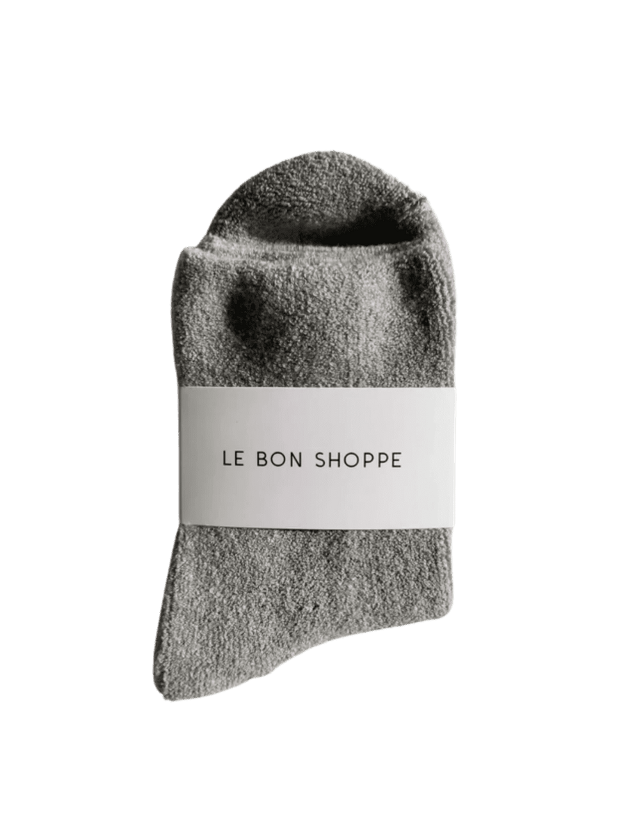 Le Bon Shoppe Cloud Socks - Heather Grey | Twentyseven Toronto