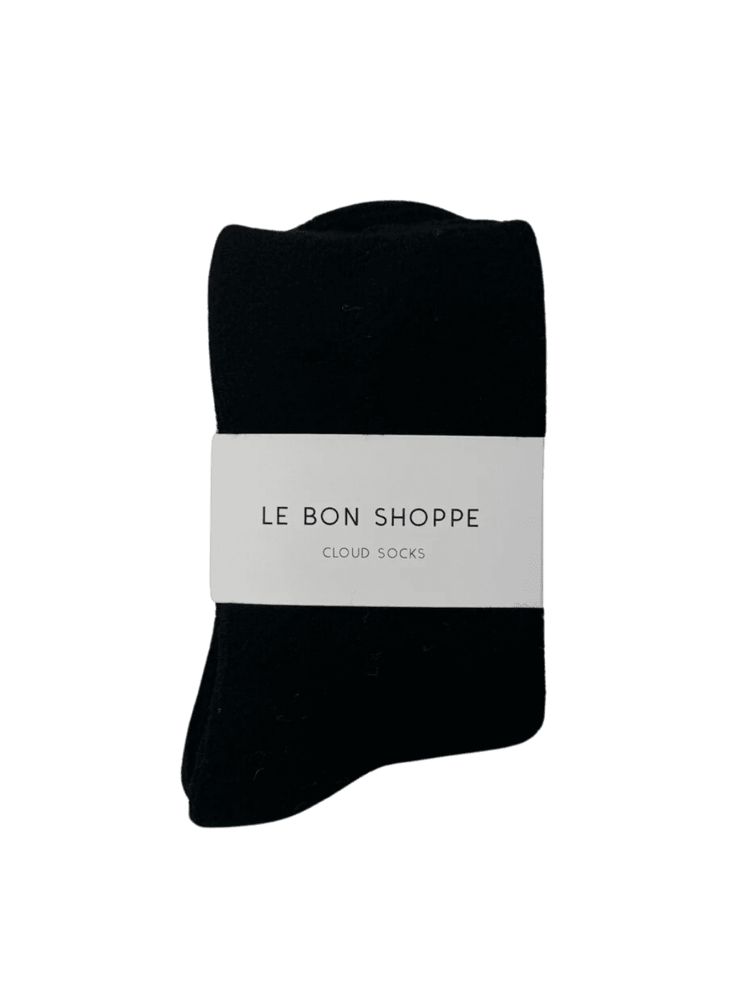 Le Bon Shoppe Cloud Socks - Jet Black | Twentyseven Toronto