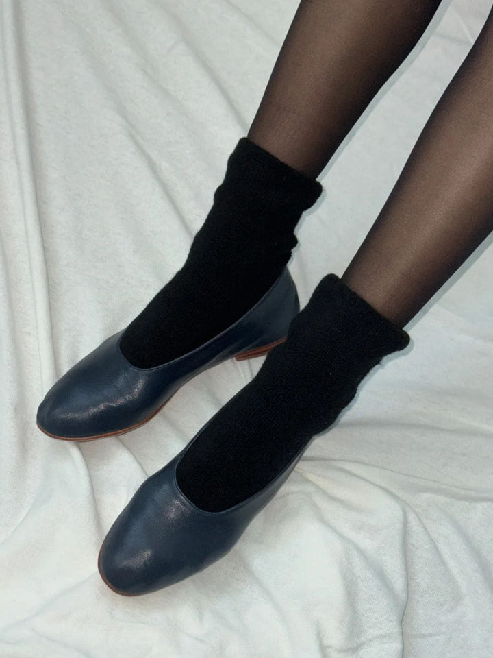 Le Bon Shoppe Cloud Socks - Jet Black | Twentyseven Toronto