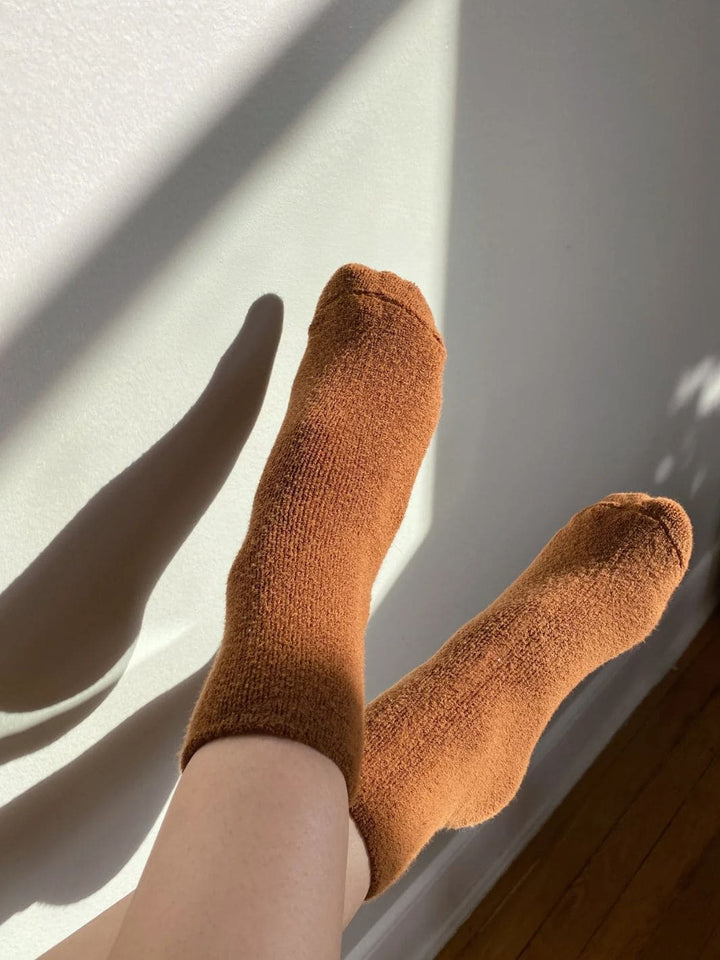 Le Bon Shoppe Cloud Socks - Sepia | Twentyseven Toronto