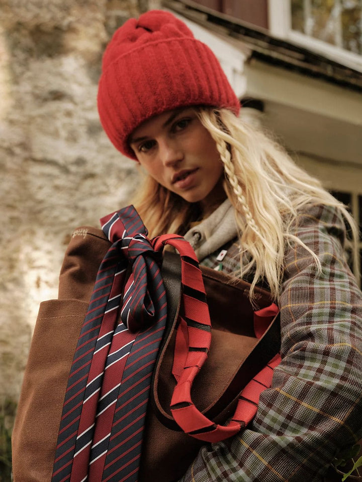 Free People Coastline Beanie in Bright Red | Twentyseven Toronto