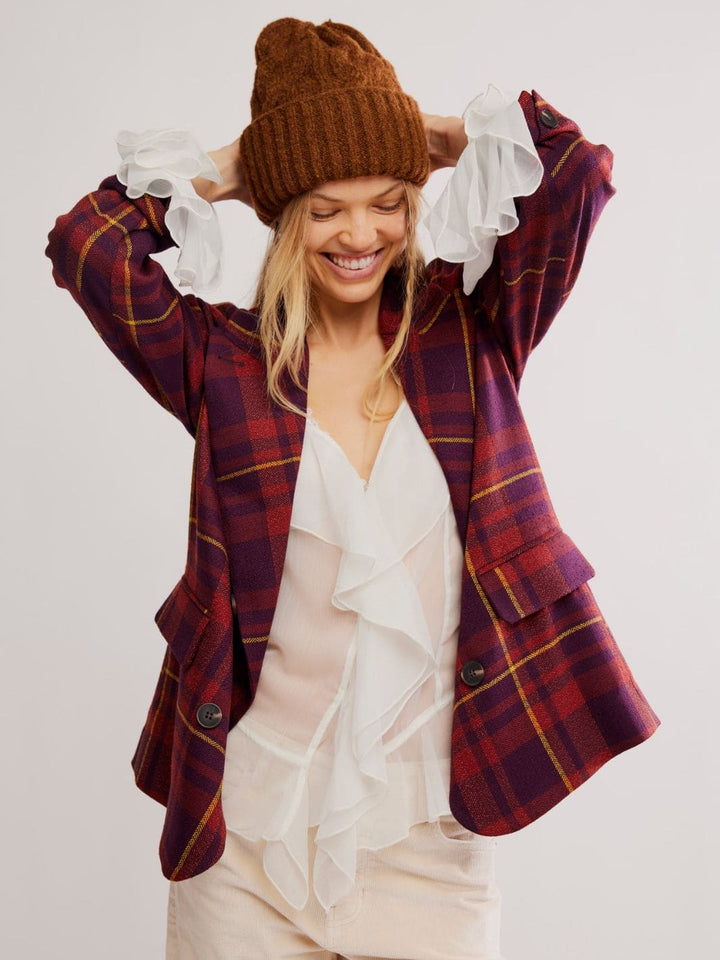 Free People Coastline Beanie in Coffee | Twentyseven Toronto