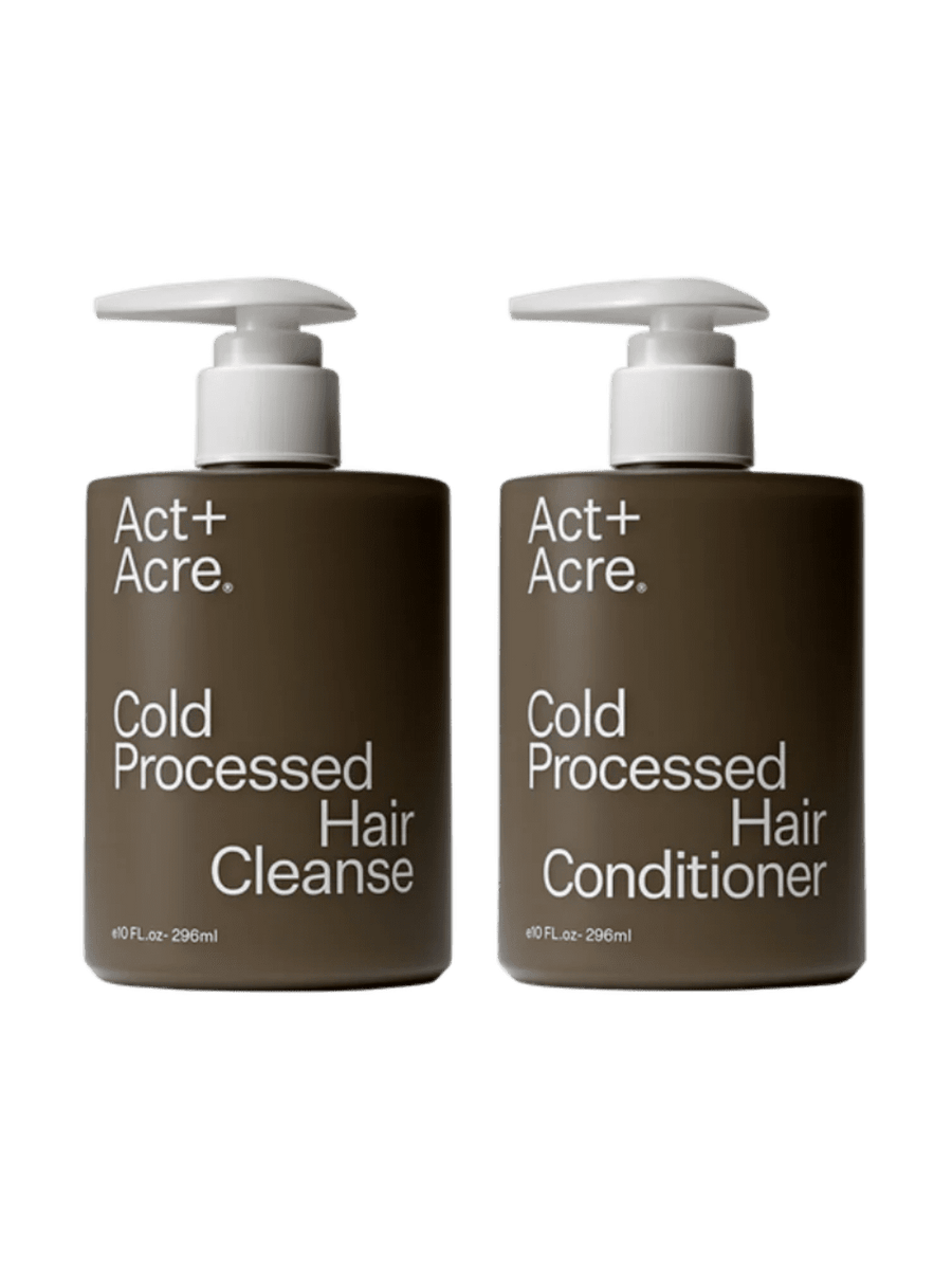 Act+Acre Cold Processed Shampoo & Conditioner | Twentyseven Toronto