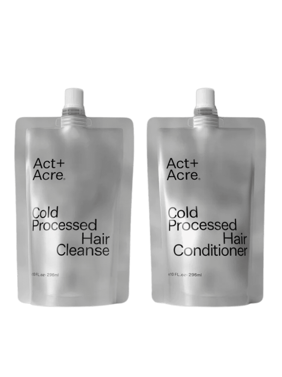 Act+Acre Cold Processed Shampoo & Conditioner Refill | Twentyseven Toronto